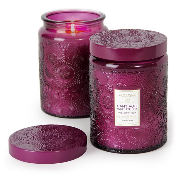 Voluspa Santiago Huckleberry Candle Candle Delirium