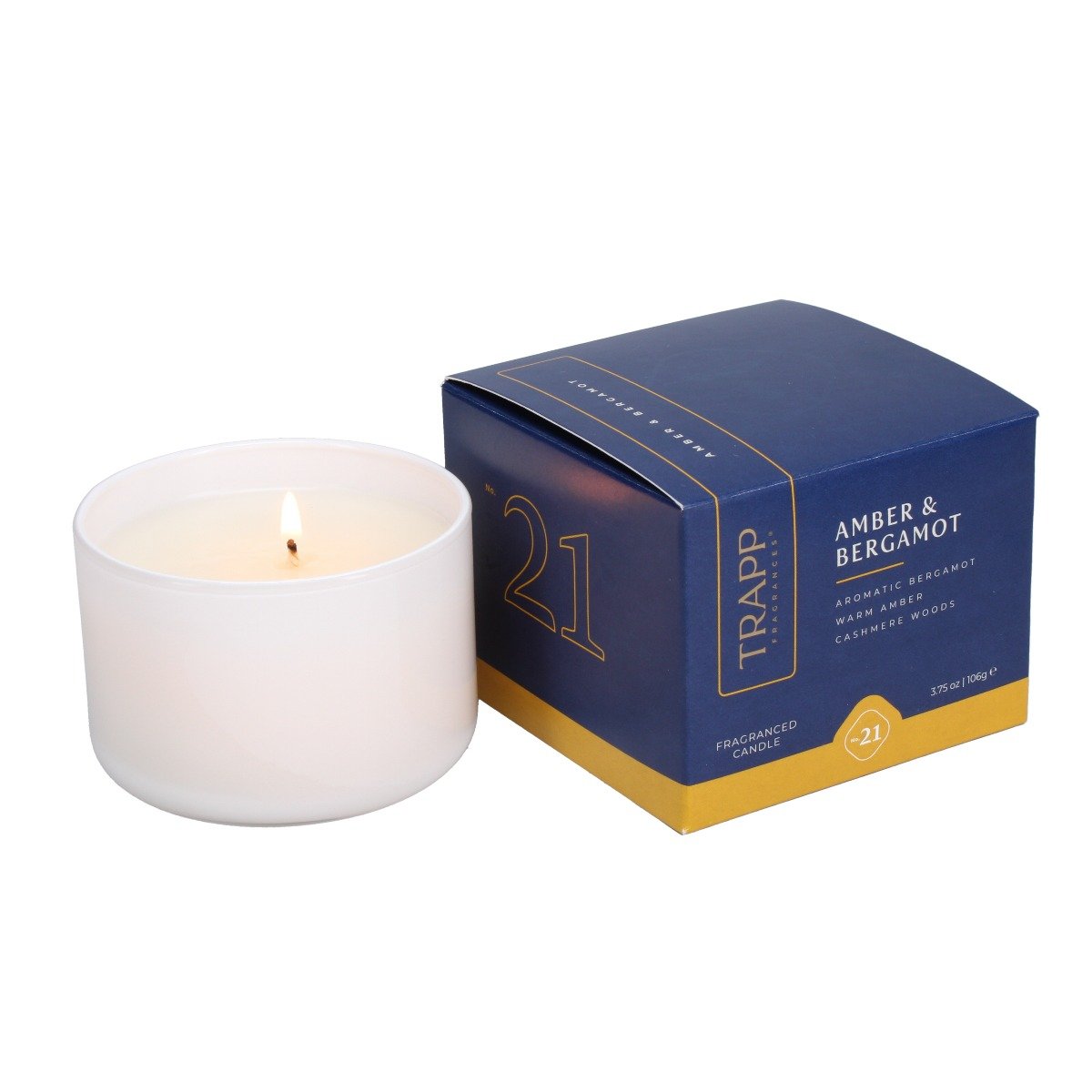 Amber & Bergamot #21 Small Candle