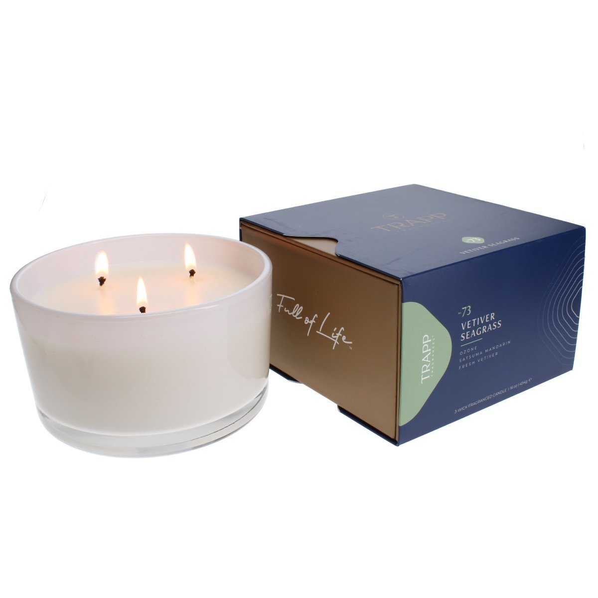 Vetiver Seagrass #73 3-Wick Candle