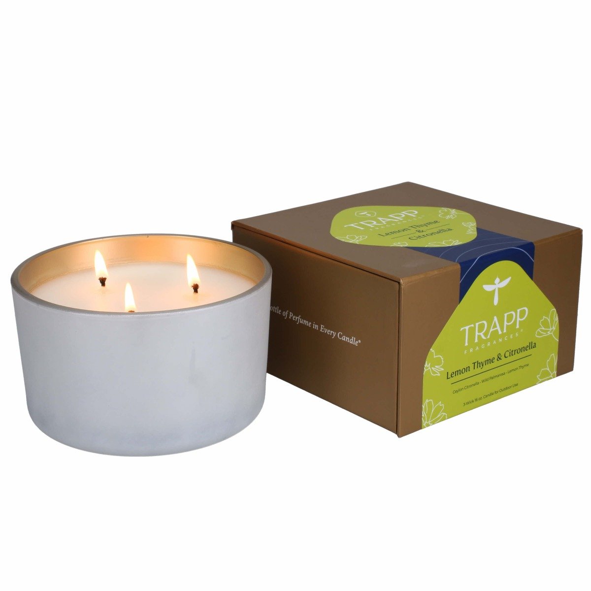 Citronella 3 Wick Candle