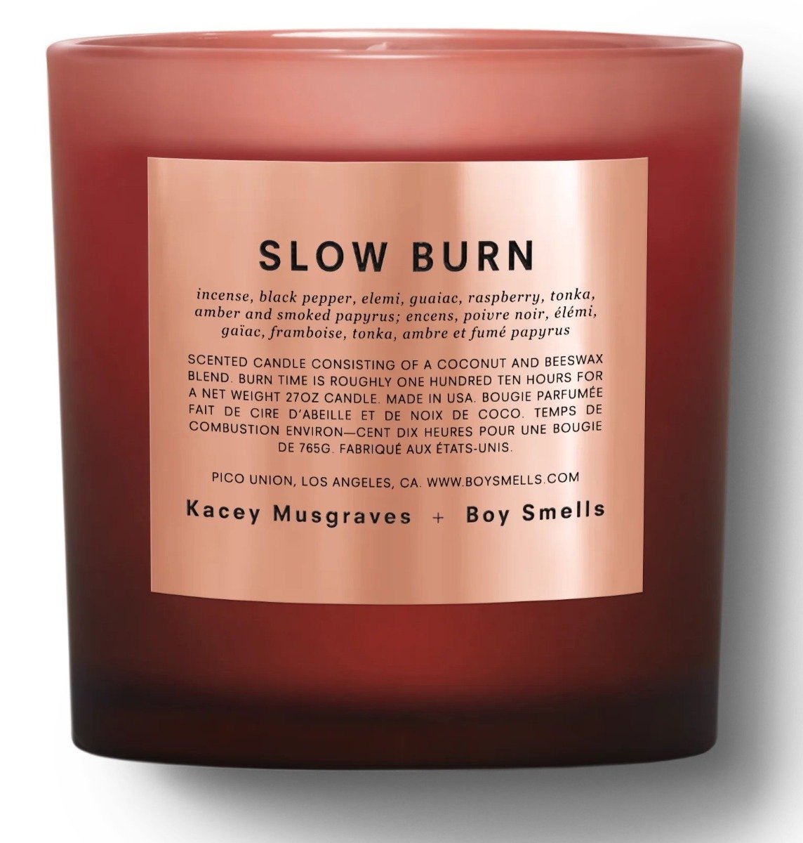 Slow Burn Magnum Candle