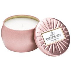 Voluspa Sparkling Rose Travel Tin Candle