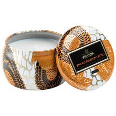 Voluspa Spiced Pumpkin Latte Travel Tin Candle