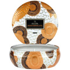 Voluspa - Spiced Pumpkin Latte 3 Wick Tin Candle