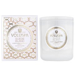 Voluspa Suede Blanc Candle