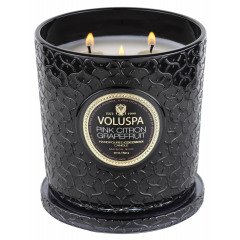 Voluspa Pink Citron Grapefruit Luxe Candle