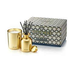 Apotheke - Cardamom Chestnut Mini Candle & Reed Diffuser Duo