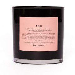 Boy Smells Ash Candle