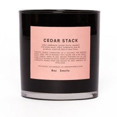 Boy Smells Cedar Stack Candle