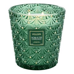 Voluspa - Noble Fir Garland 3 Wick Hearth Candle