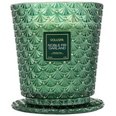 Voluspa - Noble Fir Garland 5 Wick Hearth Candle