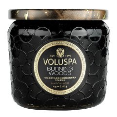 Voluspa Burning Woods Petite Jar Candle