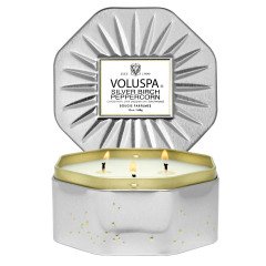 Voluspa Branch Vermeil Travel Tin Candle