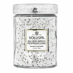 Voluspa - Silver Birch Peppercorn Small Jar Candle