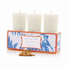 Seda France French Tulip 3 Votive Candle Set