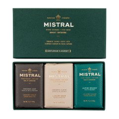 Mistral - Gentleman’s Journey 3 Bar Soap Gift Set