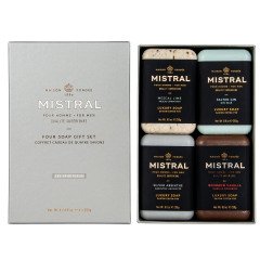Mistral Les Spiritueux Four Soap Gift Set