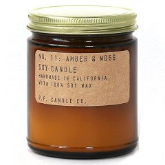 P.F. Candle Co. Amber & Moss Candle