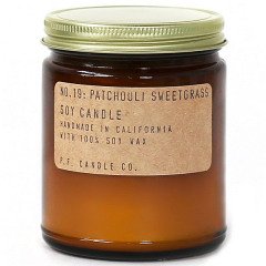 P.F. Candle Co. Patchouli Sweetgrass Candle