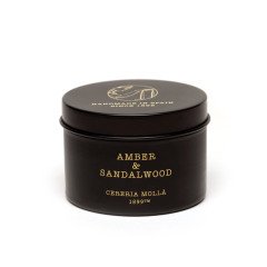 Cereria Molla - Amber & Sandalwood Travel Tin Candle