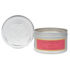 Votivo Red Currant Travel Tin Candle