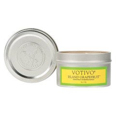Votivo Island Grapefruit Travel Tin Candle