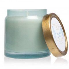 Thymes Washed Linen Statement Candle