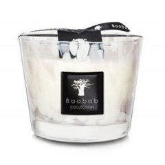 Baobab White Pearls Max10 Candle