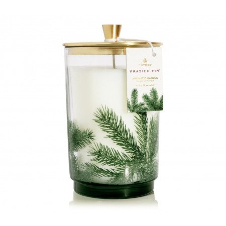 Thymes Frasier Fir Scented Pine Needle Votive Candle