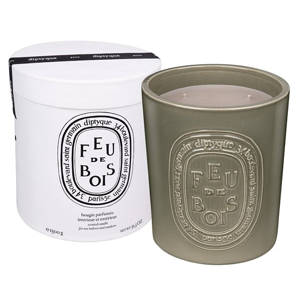 Diptyque Feu De Bois Wood Fire 5 Wick Xl Indoor And Outdoor Candle