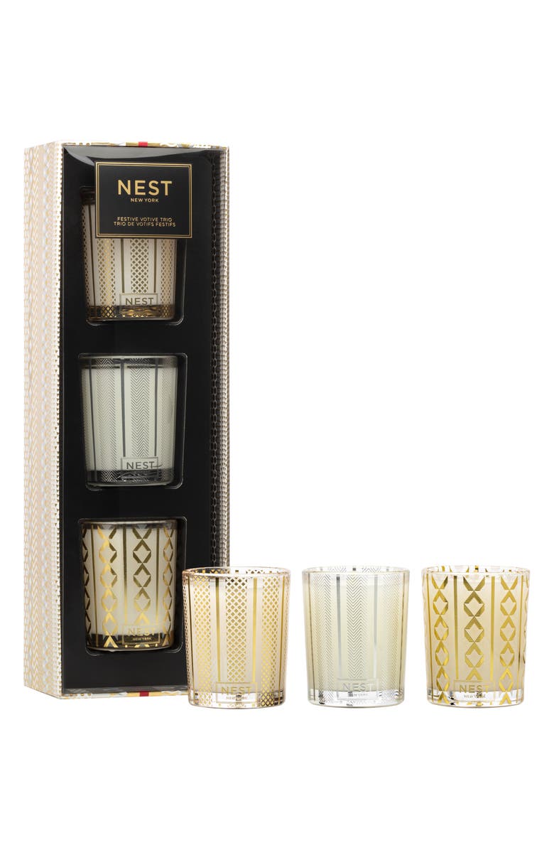 Festive Votive Candle Trio