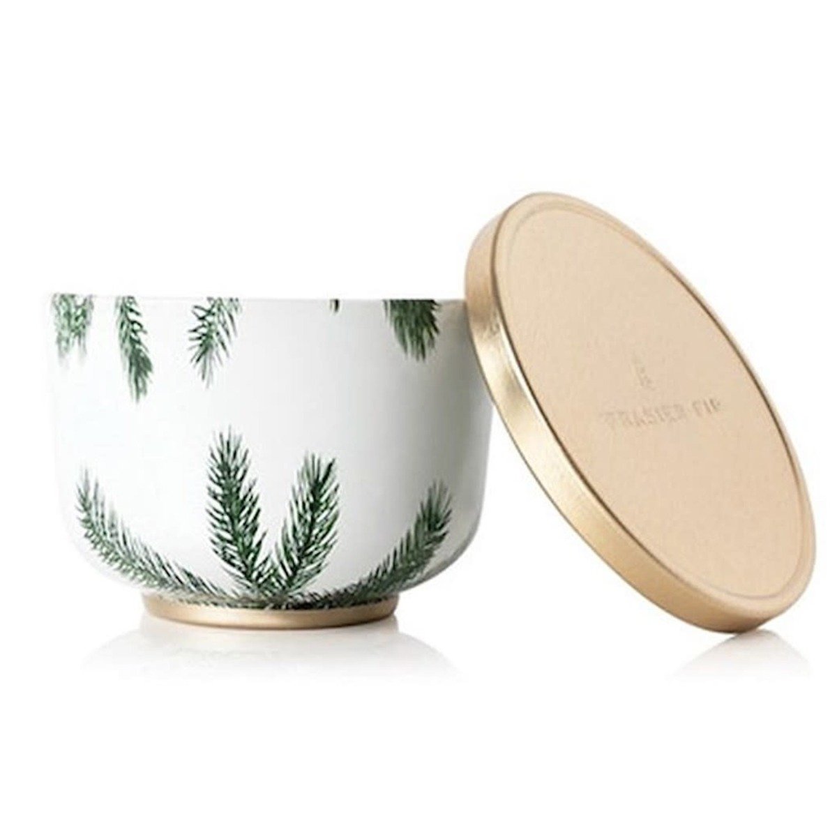 Thymes - Frasier Fir 6.5 oz Gold Lid Tin Candle at