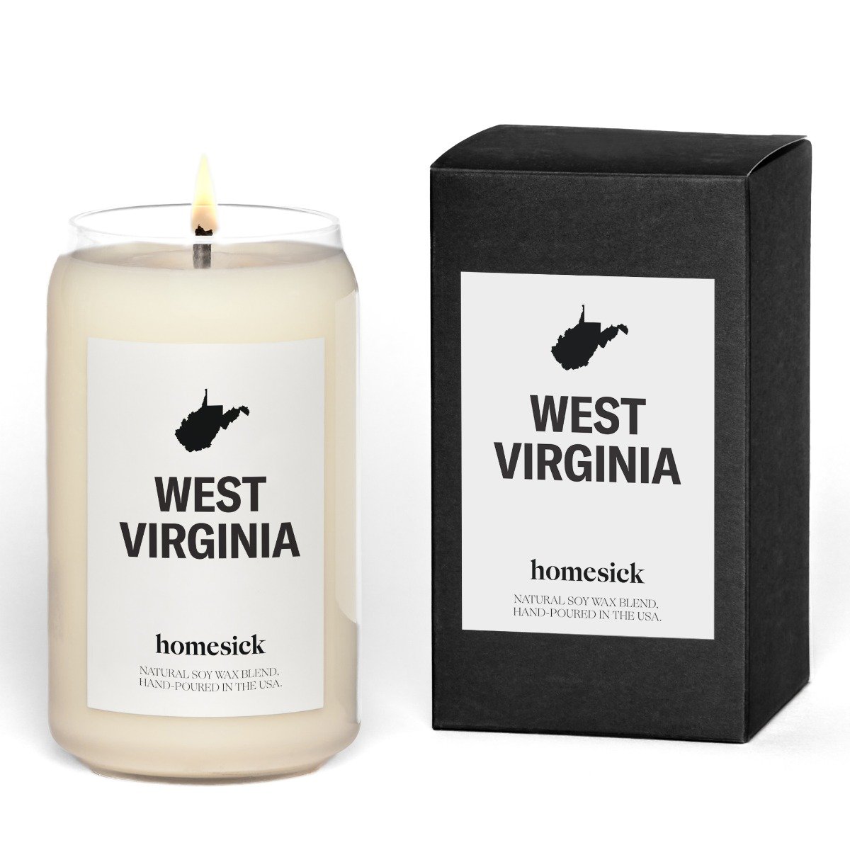 West Virginia Candle