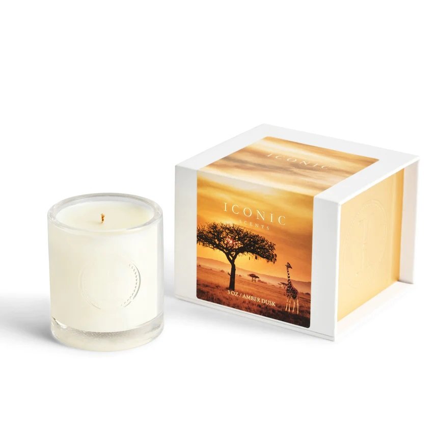 Amber Dusk Mini Candle