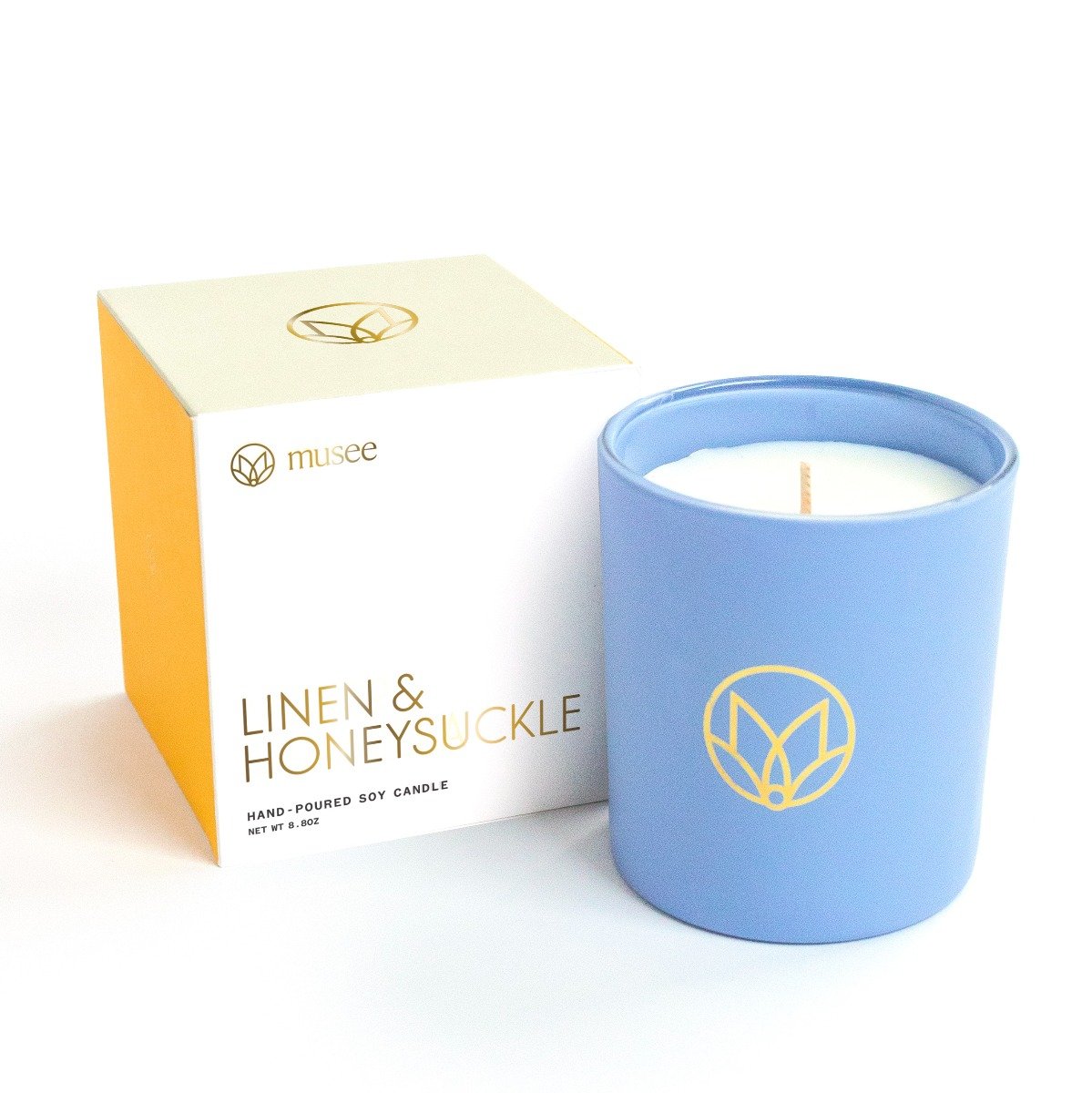 Linen & Honeysuckle Candle