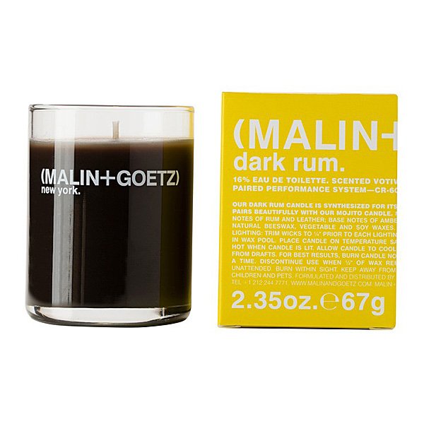 Malin & Goetz - Dark Rum Votive Candle - Malin & Goetz Candles | Candle ...