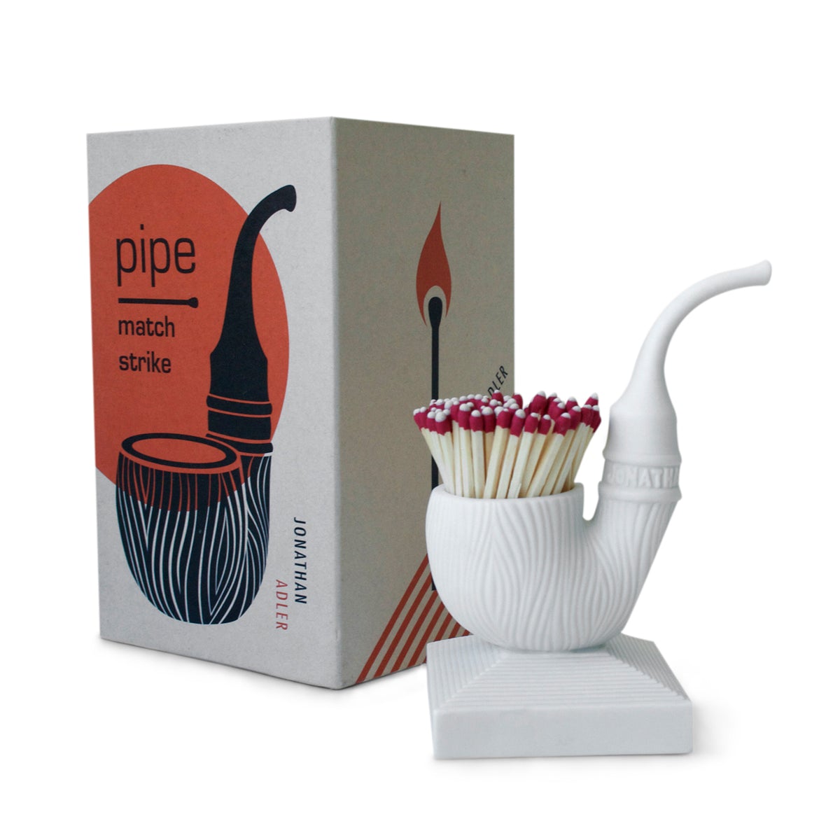 Jonathan Adler - Pipe Match Strike | Candle Delirium