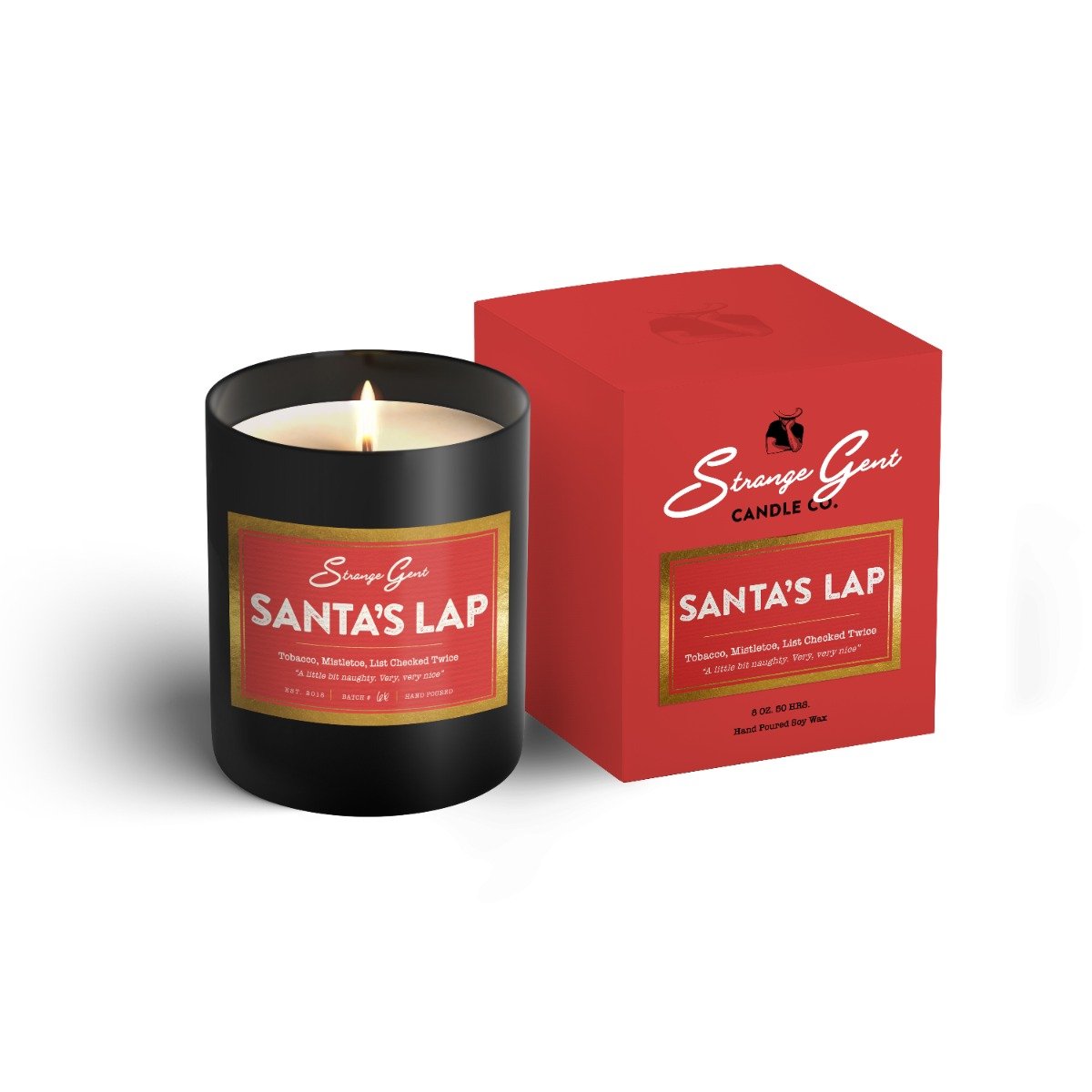 Santa's Lap Candle