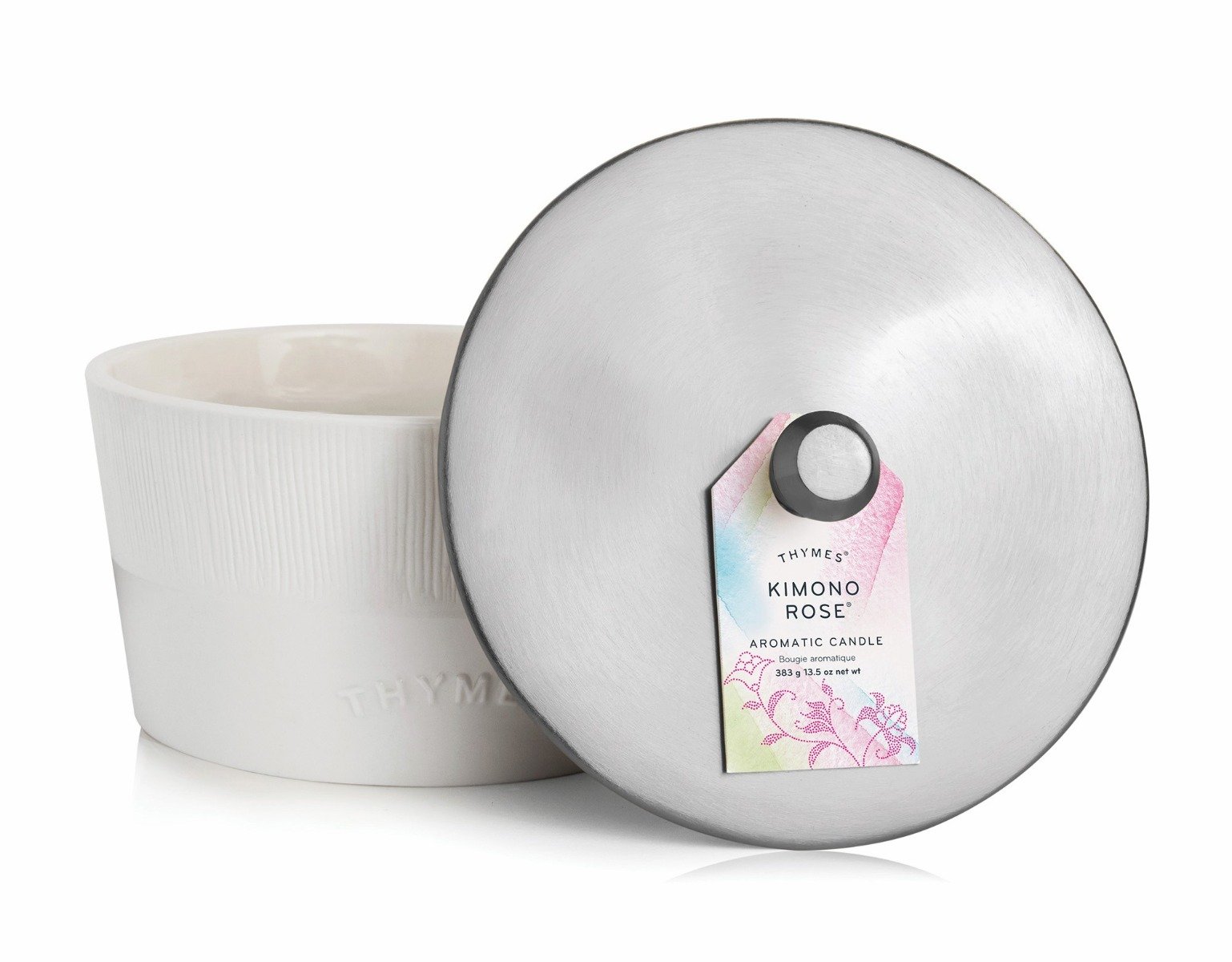 Kimono Rose 3 Wick Statement Candle