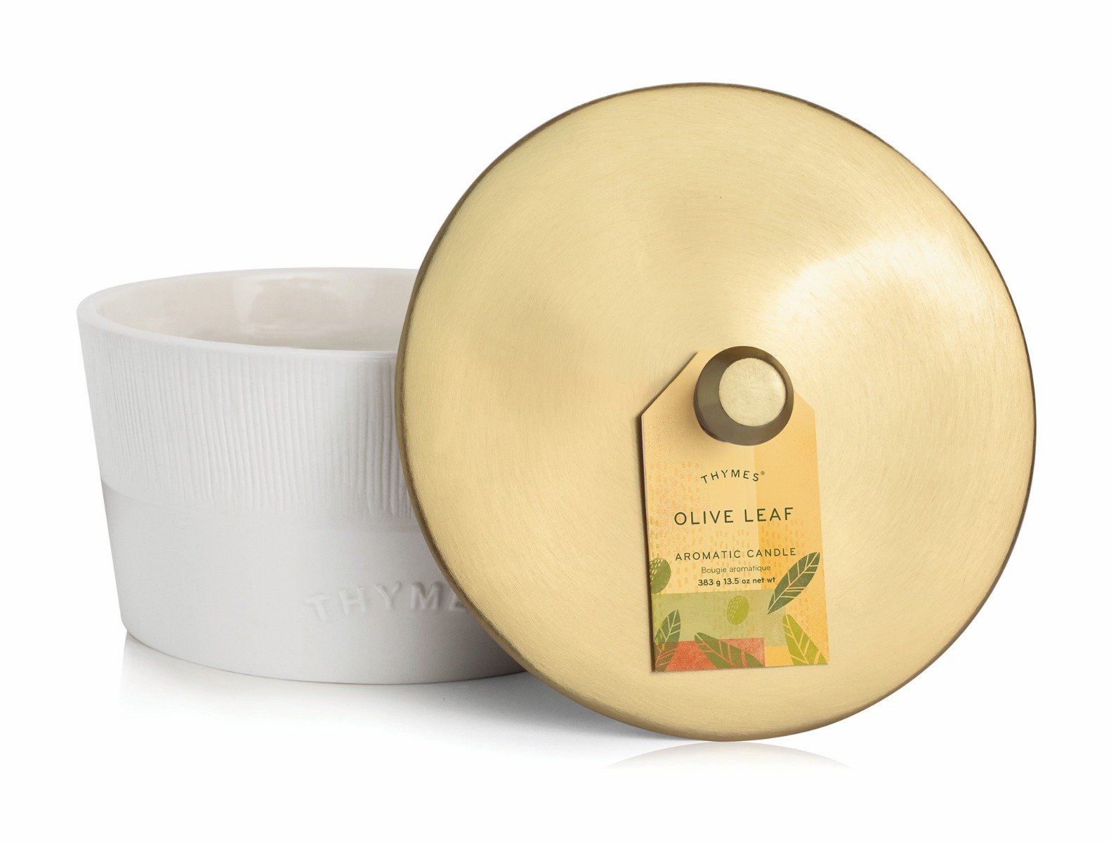 Olive Leaf 3 Wick Statement Candle