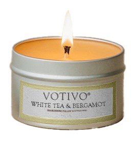 White Tea & Bergamot Travel Tin Candle