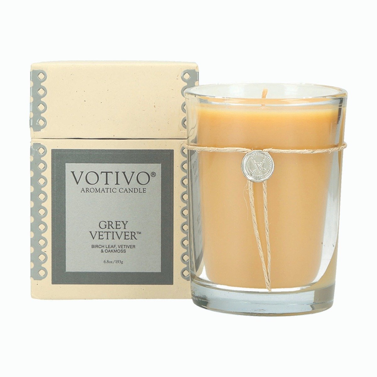 Grey Vetiver Candle